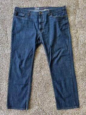 True Nation - Athletic Fit - Dark Blue Men’s Jeans (44x32)